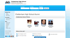 Desktop Screenshot of cheltenhamhighschool.net